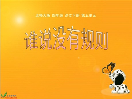 《谁说没有规则》PPT课件2
