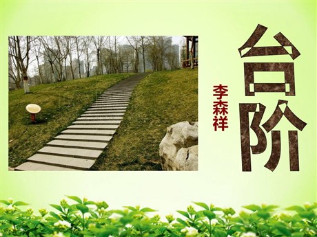 《台阶》PPT课件5