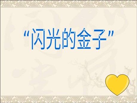 《闪光的金子》PPT课件3