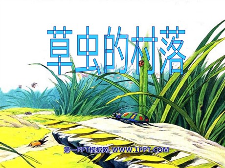 《草虫的村落》PPT课件下载5