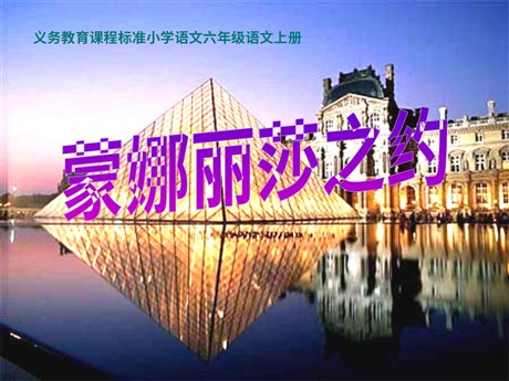 《蒙娜丽莎之约》PPT课件3