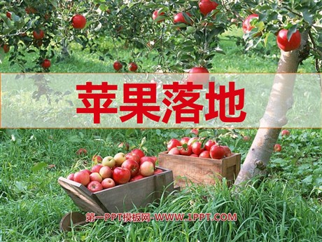 《苹果落地》PPT课件2