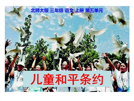 《儿童和平条约》PPT课件2