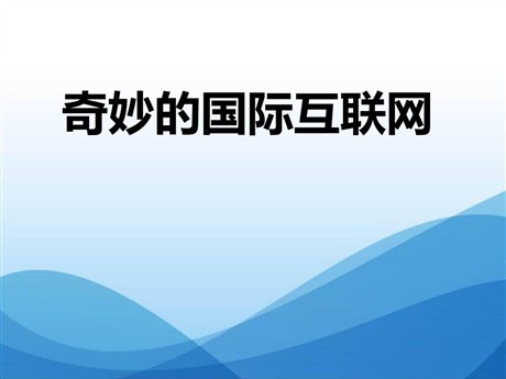《奇妙的国际互联网》PPT课件3