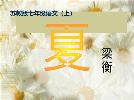 《夏》PPT课件5