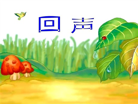 《回声》PPT教学课件下载