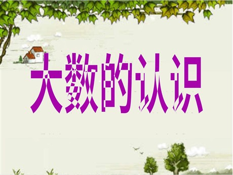 《大数的认识》PPT课件