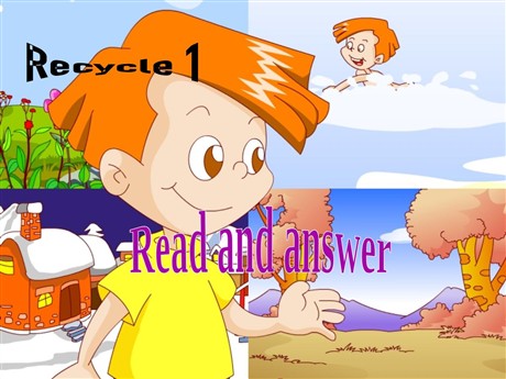 人教版PEP五年级英语上册《recycle1》第二课时PPT课件