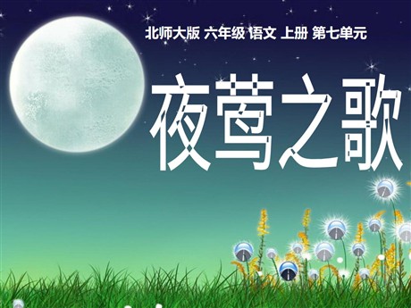 《夜莺之歌》PPT课件2