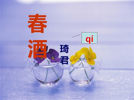 《春酒》PPT课件3