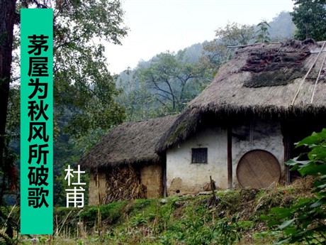 《茅屋为秋风所破歌》PPT课件4