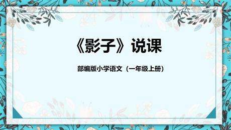 《影子》PPT说课课件
