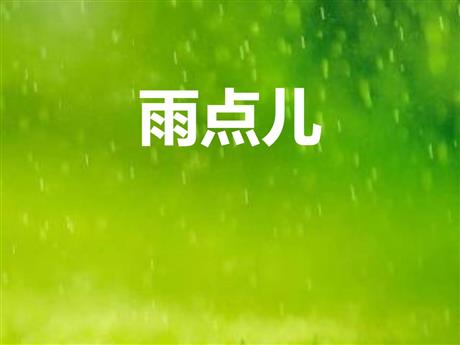 《雨点儿》PPT优质教学课件
