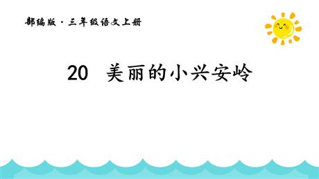 《美丽的小兴安岭》PPT优秀教学课件