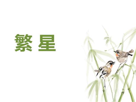 《繁星》PPT教学课件下载