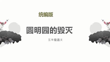 《圆明园的毁灭》PPT免费课件下载