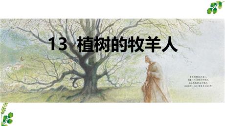 《植树的牧羊人》PPT免费课件下载