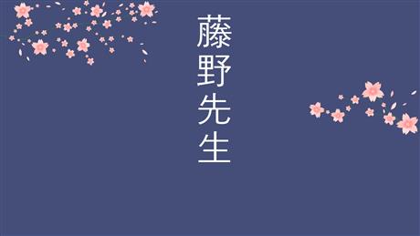 《藤野先生》PPT优质教学课件
