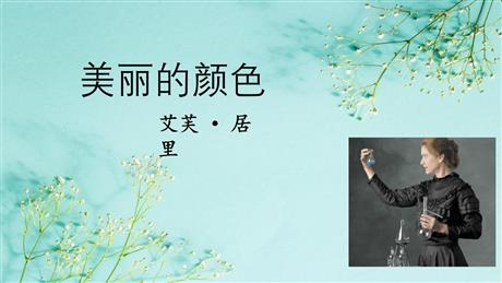 《美丽的颜色》PPT免费教学课件