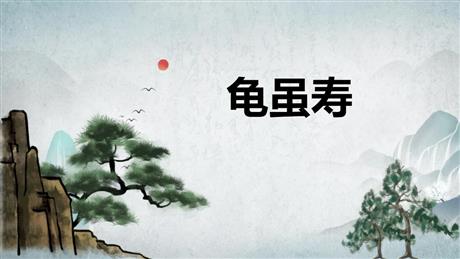 《龟虽寿》课外古诗词诵读PPT课件下载