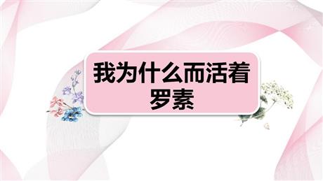 《我为什么而活着》PPT优秀课件