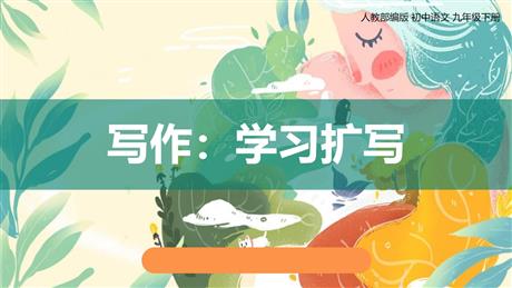 《学习扩写》PPT优质课件
