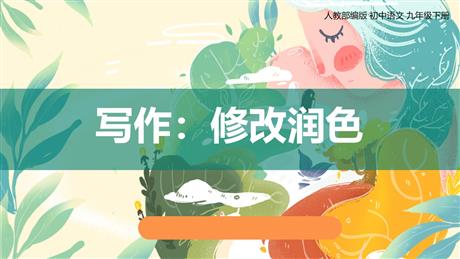 《修改润色》PPT教学课件