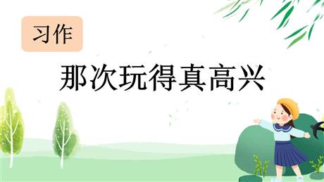 《那次玩得真高兴》PPT免费课件