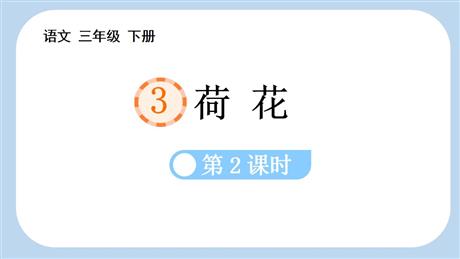《荷花》PPT教学课件(第2课时)