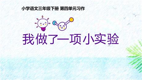 《我做了一项小实验》PPT精品教学课件