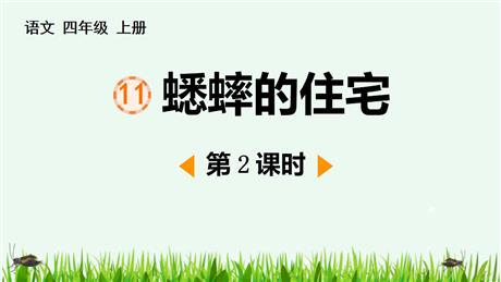 《蟋蟀的住宅》PPT免费课件(第2课时)