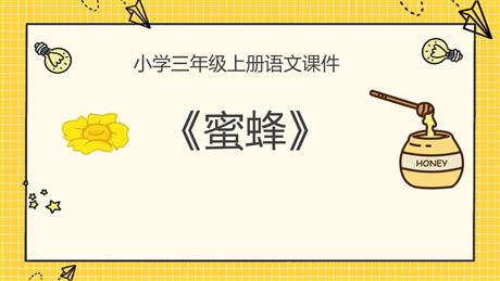《蜜蜂》PPT课文课件