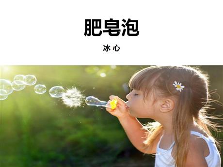 《肥皂泡》PPT精品课件下载