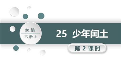 《少年闰土》PPT教学课件(第2课时)