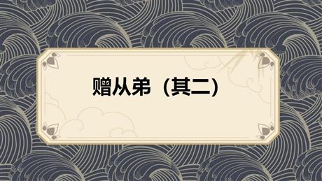 《赠从弟》课外古诗词诵读PPT教学课件