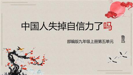 《中国人失掉自信力了吗》PPT优质课件下载