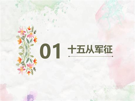 《十五从军征》PPT课文课件