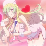 女神宿舍的管理员。 女神寮の寮母くん。