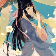 伞少女