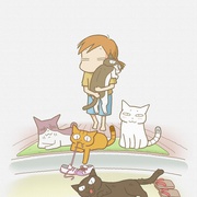 点击查看图片 佝偻猫 くるねこ